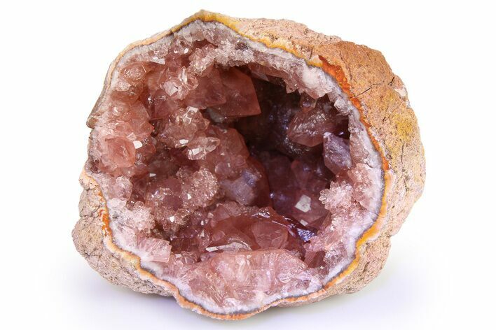 Sparkly Pink Amethyst Geode - Argentina #263041